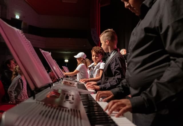 Keyboard lessen bij De Kubus in Lelystad.