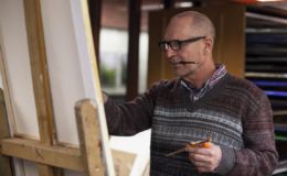 Cursus schilderen met diverse verfsoorten bij De Kubus