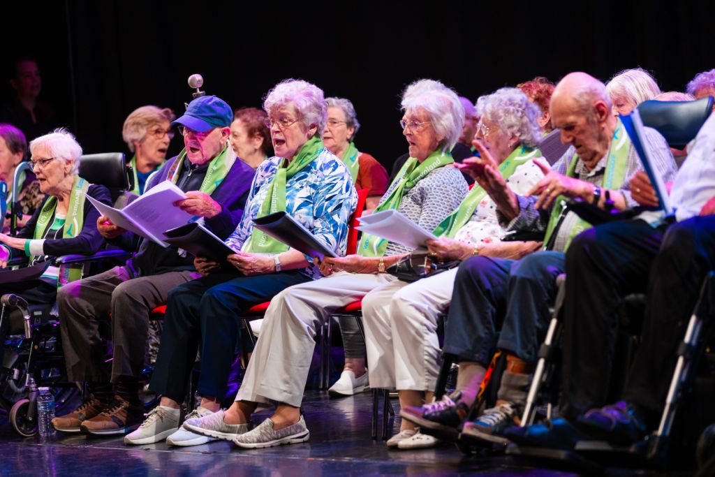 Muziek in de Polder, eindconcert bewoners Woonzorg Flevoland